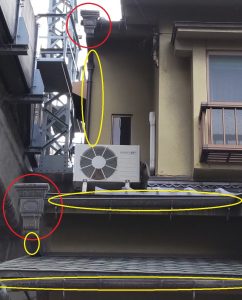 滋賀県栗東市で注文住宅,デザイン住宅の新築一戸建てならベストハウスネクスト｜樋と集水器（正面）