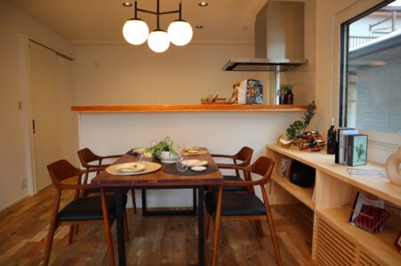 滋賀県栗東市で注文住宅,デザイン住宅の新築一戸建てならベストハウスネクスト｜キッチン・ダイニング