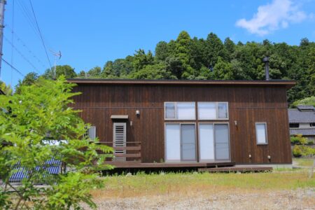 【東近江市】自然素材で建てるローコスト平屋の家-外観
