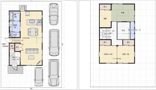 不動産情報　大津市青山　グリーンヒル　図面
