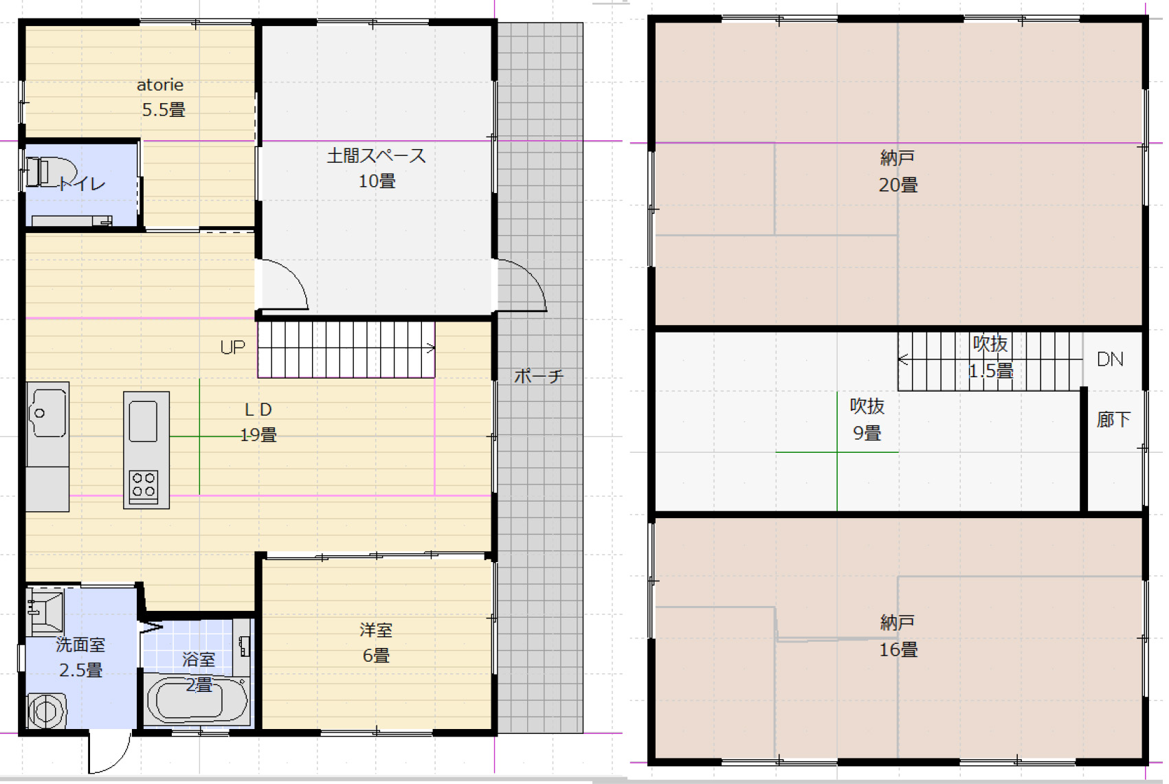不動産情報 野洲市上屋 図面