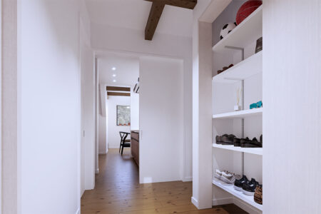 エントランス odd house-規格住宅 kidsclue