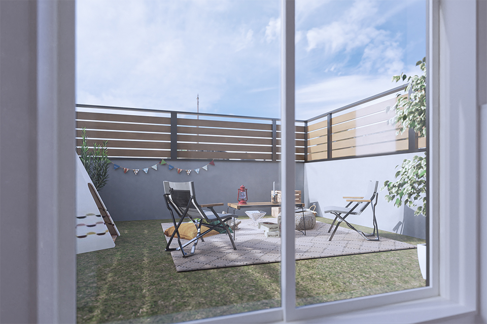 2Fホール odd house-規格住宅 skyclue