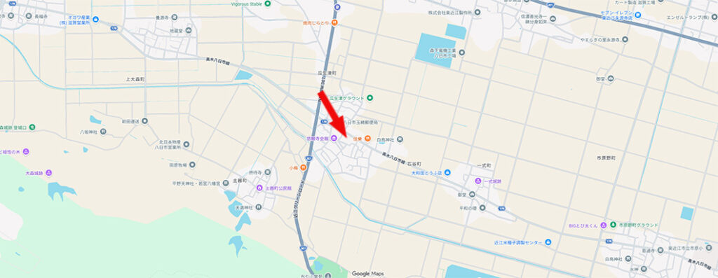 不動産情報 東近江市石谷町 地図